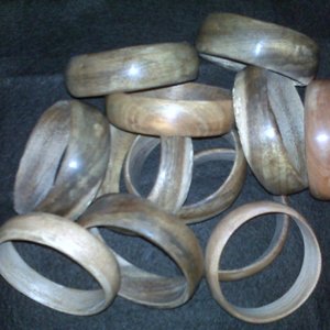 koa bangles hand made