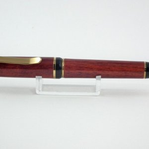 Titanium Gold Cigar in Bloodwood
