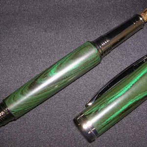 Green Ebonite Finished
