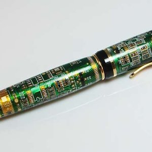 Cigar Gold Ti green computer Circuit Board