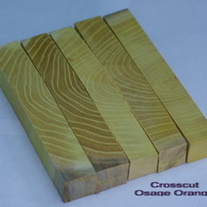 Crosscut Osage Orange