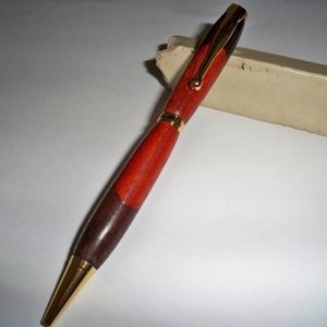 Rosewood and walnut slimline