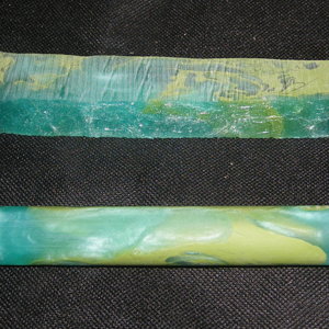 Mica Pigments (Green) with Green