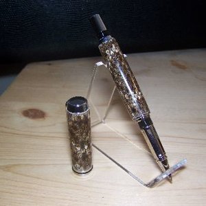 Diamondback Snakeskin Pen