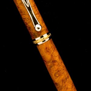 Closed End Amboyna Burl on Jr. Statesman