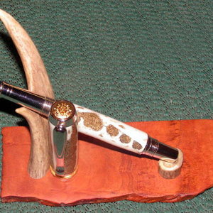 cherry and antler stand #1