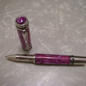 Majestic in Purple Haze PR with Finial