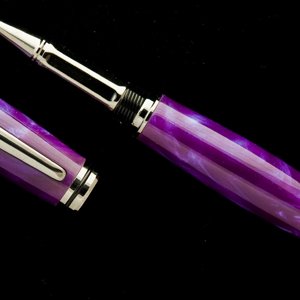 Purple Quartz Navigator Rollerball