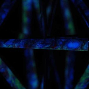 Terzo Night Glo, glowing