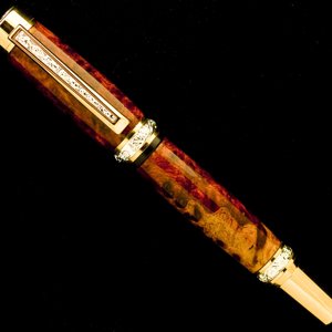 Two Tone Amboyna Burl on Cambridge Pen