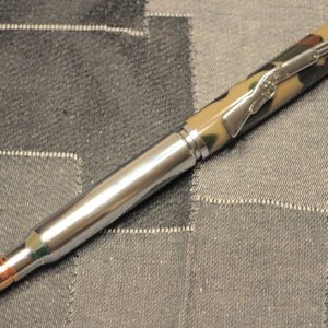 Chrome Cartridge Twist in Woodland Camo