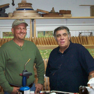 Curtis and Tom in Vermont