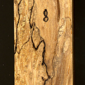 Spalted oak blank