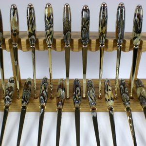 Pheasant feather letter openers