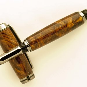 Desert Ironwood on Black Titanium Navigator