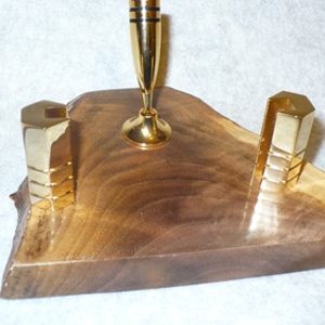 Walnut Desk Set