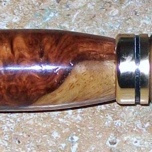 Amboyna burl European pen