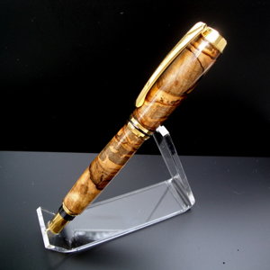Cross Cut Spalted Maple Baron
