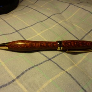 hdtran's Leopardwood pen (gift to Brent Nixon)