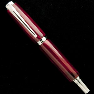Madreperlato Red on Black Titanium Navigator