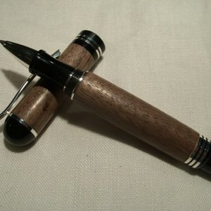 1st Churchill using a piece of scrap walnut