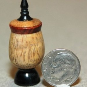 MINI Lidded Vase with Finial