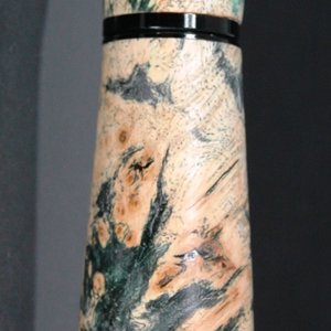 Green Dye Buckeye Burl