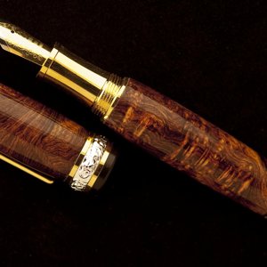 Honduran Rosewood Burl on Cambridge