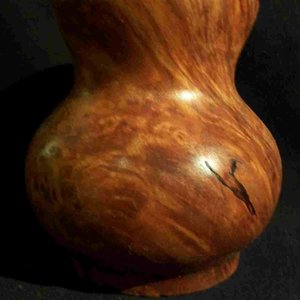 redwood burl vase