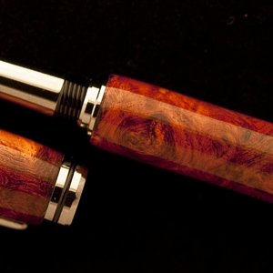 Closed Ended Amboyna Burl Navigator