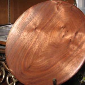 walnut plate