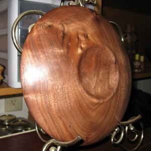 walnut plate