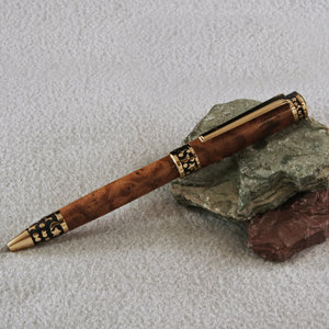 Sculted in Light Walnut Burl