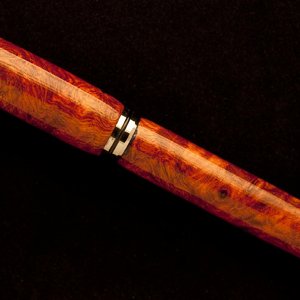 Double Closed Ended Amboyna Burl Navigator