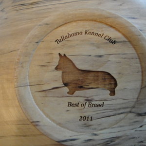 Bottom of Spalted Maple Bowl