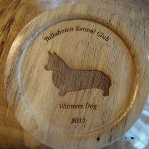 Bottom of Walnut Bowl