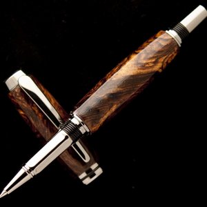 Honduras Rosewood Burl Navigator Rollerball