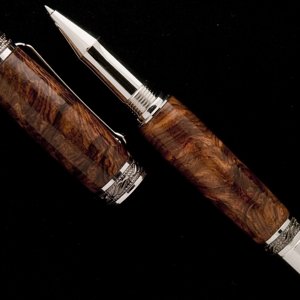 Honduran Rosewood Burl Majestic Rollerball