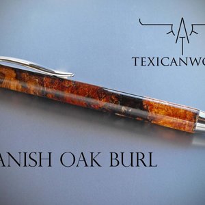 Stabilized Spanish Oak.