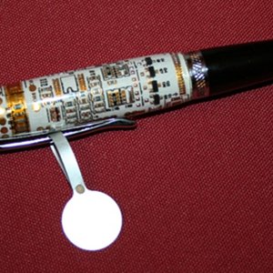 Pen w/button tag