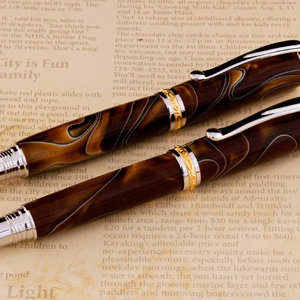 A Pair of Jr Statemans in Tobacco acrylic