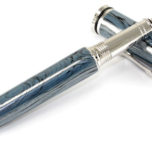 Cobalt Blue Mokume