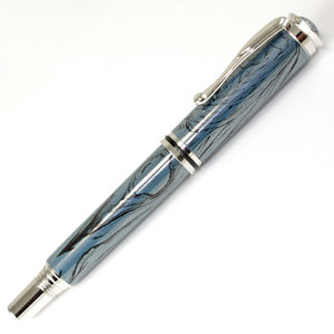 Cobalt Blue Mokume