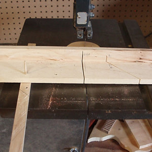 90 & 45 Bandsaw sled - 2