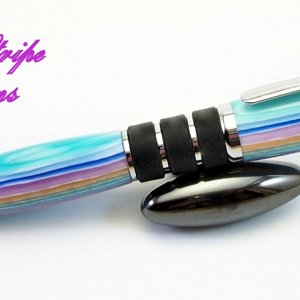 Blue Candy Stripe