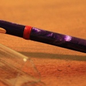 Purple Red Hat Pen for Mother-in-law