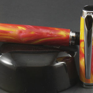 Coral & Yellow Chrome Jr Gent I RB