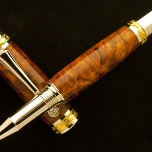 Amboyna Burl on Majestic