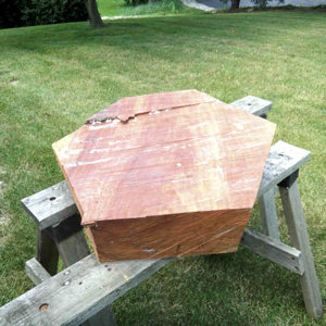 Monster slab of cherry
