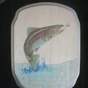 trout jumping